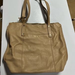 Tommy Bahama Tan leather purse